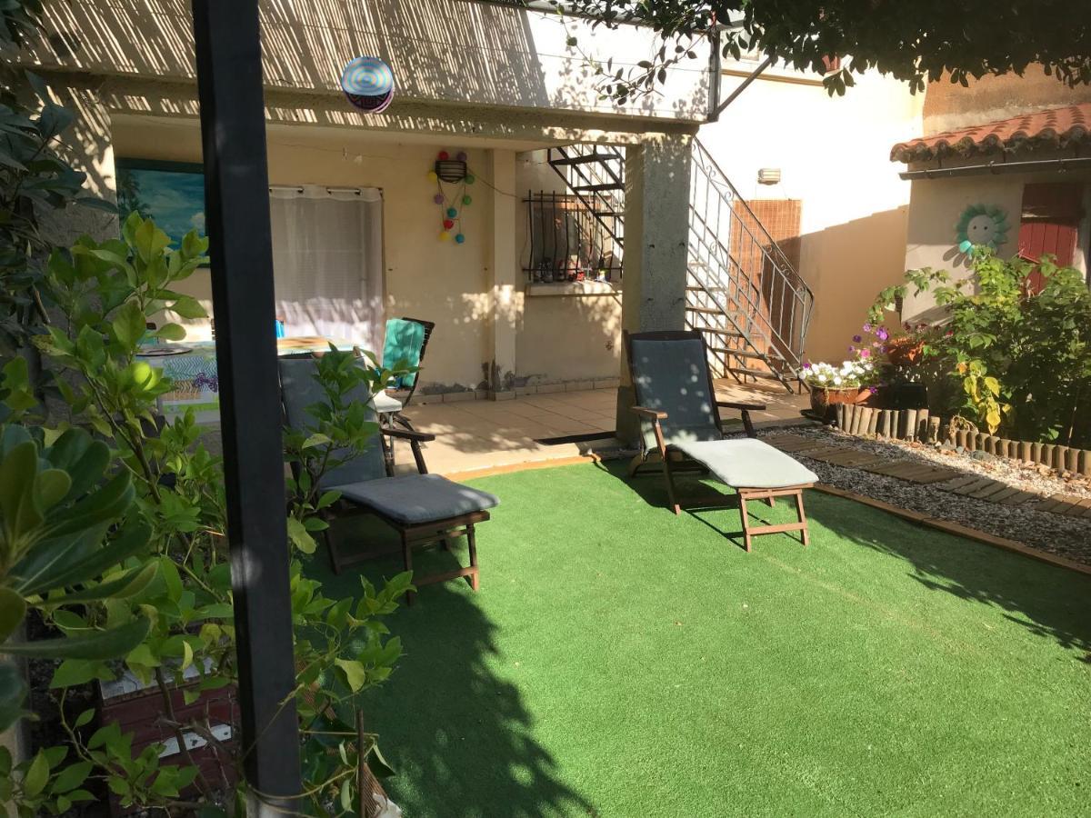 Chambre Et Salle De Bain Prive S'Ouvrant Sur Terrasse, Jardin Et Cuisine D'Ete キヤン エクステリア 写真